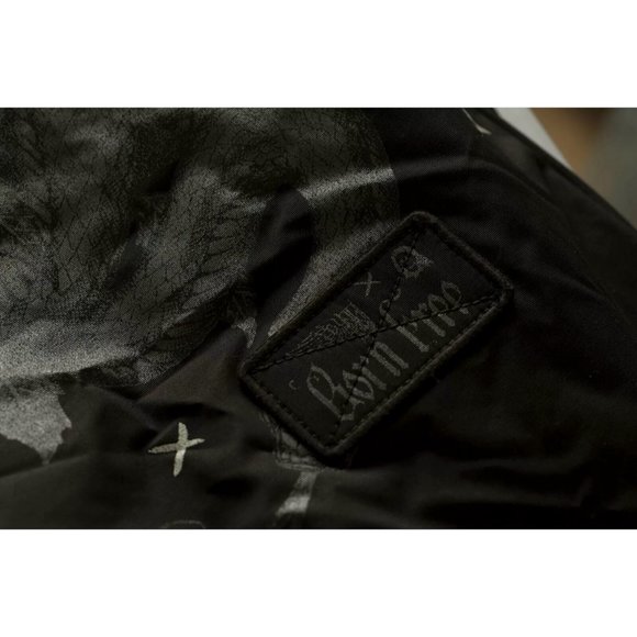 AFFLICTION MANIFEST BOMBER MEN'S JACKET Black Bike - Picture 4 of 13